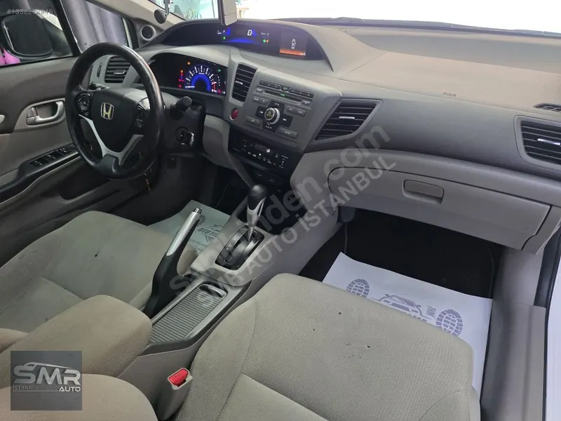 2012 Model Otomatik Benzinli Honda Civic 1.6i Eco Elegance - SMR Auto İstanbul