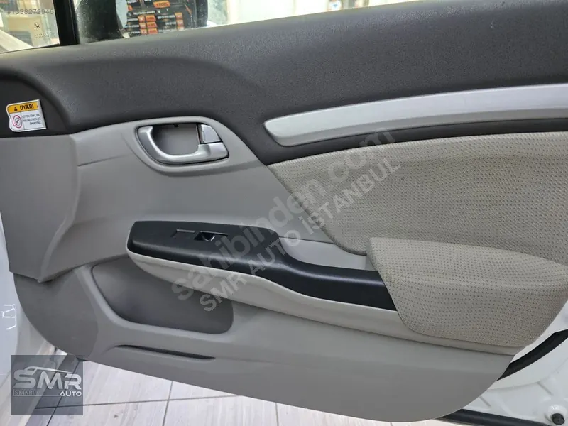 2012 Model Otomatik Benzinli Honda Civic 1.6i Eco Elegance - SMR Auto İstanbul