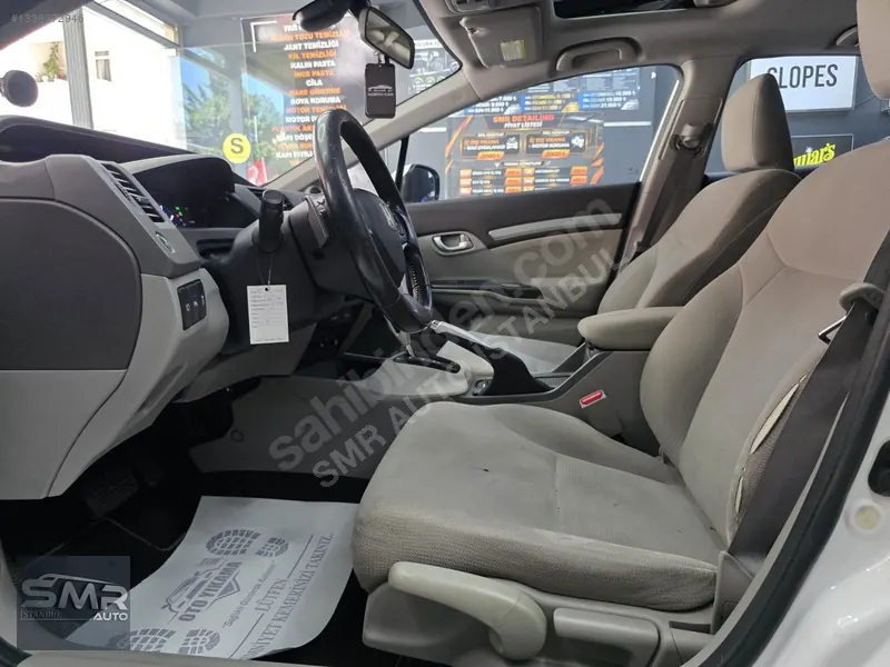 2012 Model Otomatik Benzinli Honda Civic 1.6i Eco Elegance - SMR Auto İstanbul