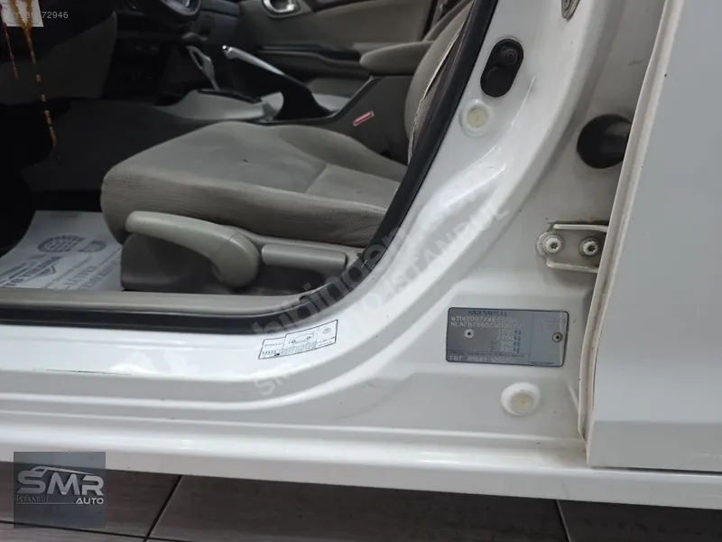 2012 Model Otomatik Benzinli Honda Civic 1.6i Eco Elegance - SMR Auto İstanbul