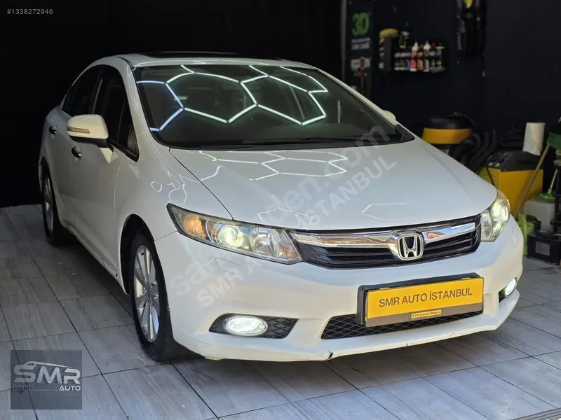 2012 Model Otomatik Benzinli Honda Civic 1.6i Eco Elegance - SMR Auto İstanbul