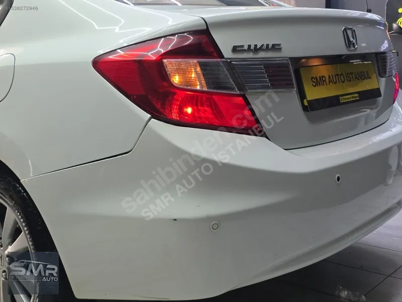 2012 Model Otomatik Benzinli Honda Civic 1.6i Eco Elegance - SMR Auto İstanbul